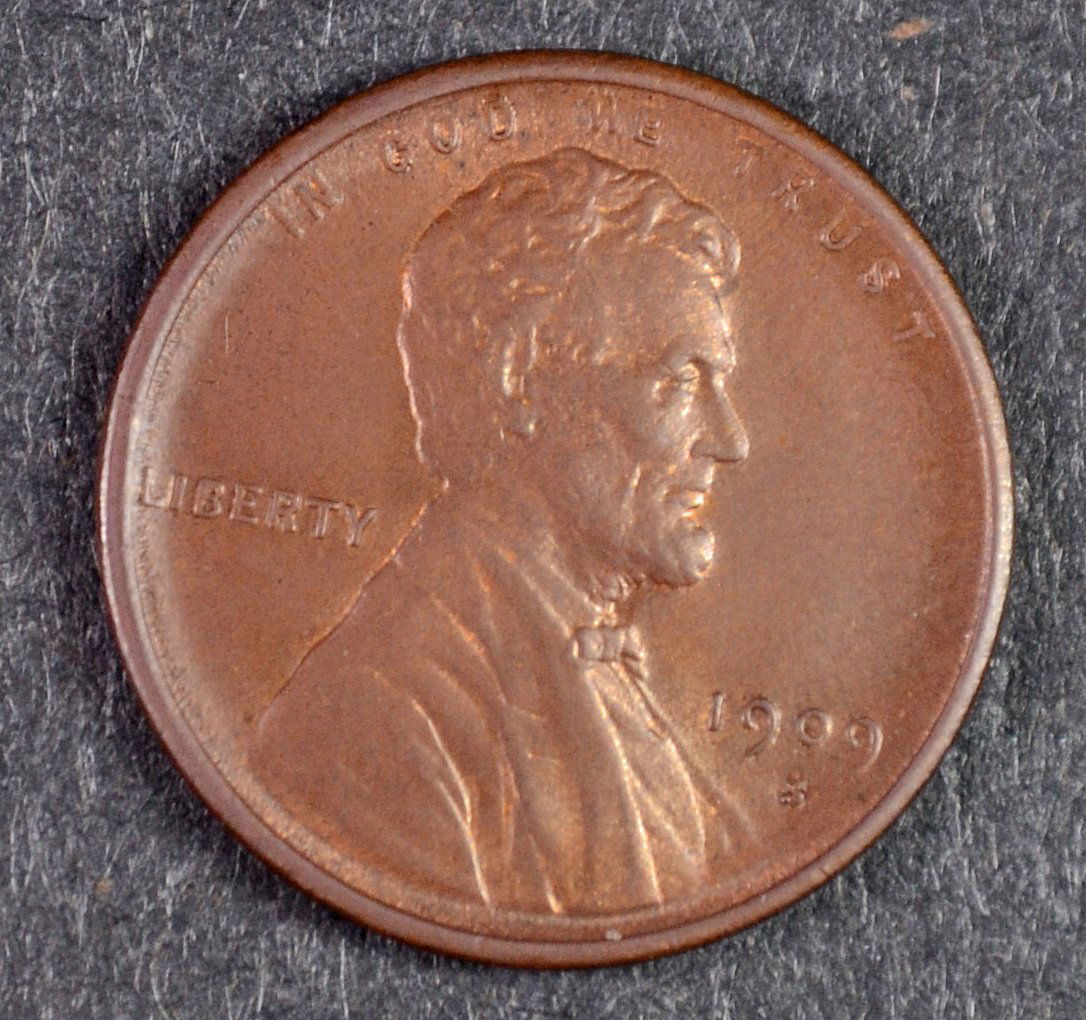 1909-S-VDB LINCOLN CENT CH. BROWN UNC: All orders shipped 'In House' within 2 business days after receiving payment. ESTIMATE 1,500.00-1,600.00