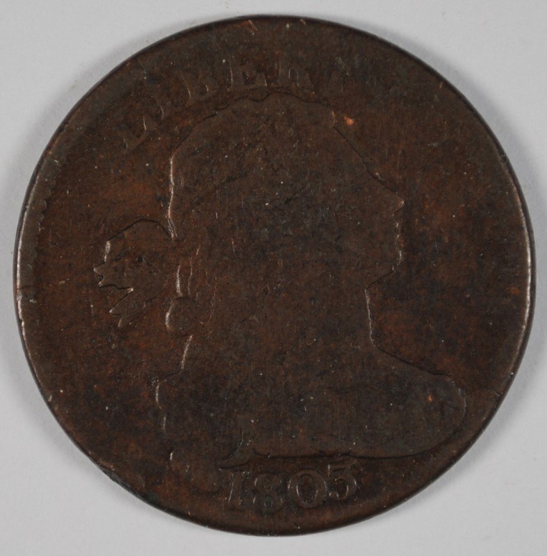 1803 LARGE CENT GOOD+ (1 of 2)