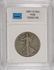 1921-D WALKING LIBERTY HALF DOLLAR VG KEY COIN