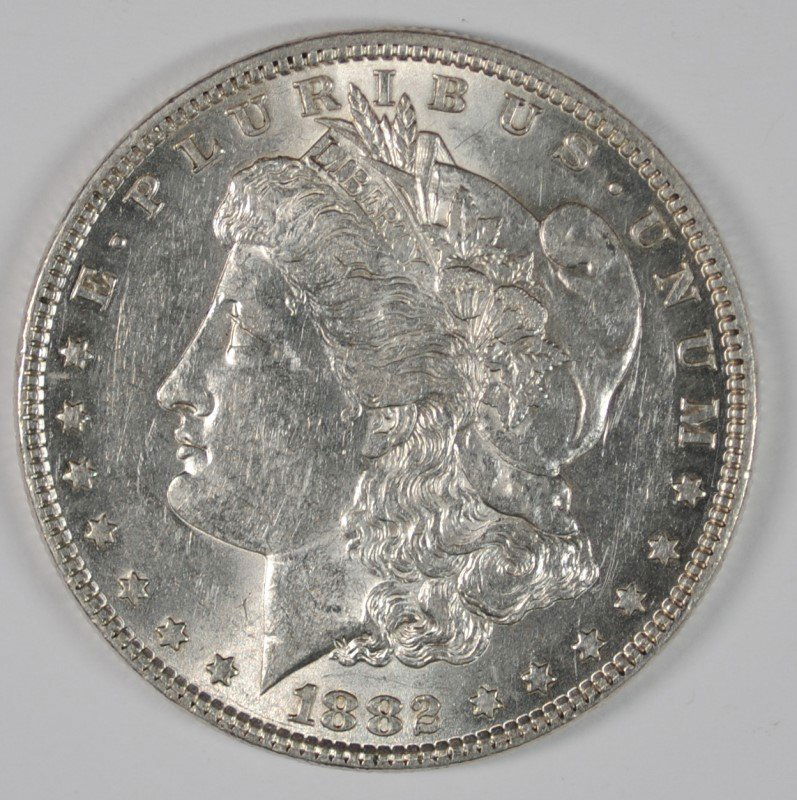 1882 MORGAN DOLLAR CH BU (1 of 2)