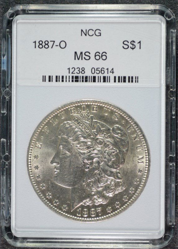 1887-O MORGAN DOLLAR NCG SUPERB GEM (1 of 4)
