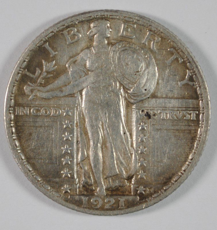 1921 STANDING LIBERTY QUARTER XF (1 of 2)
