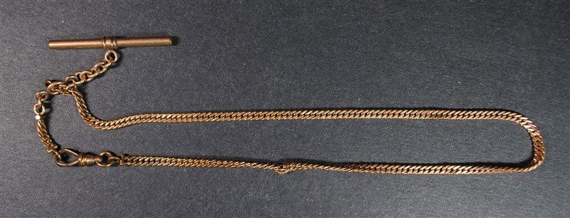ANTIQUE GOLD POCKET WATCH CHAIN! NOT MARKED BUT LOOKS (1 of 3)
