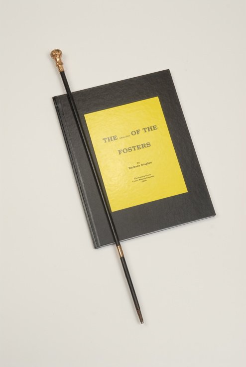 A wonderful Dudley Foster cane with related book: A wonderful Dudley Foster cane with related book by Barbara Staples. [Dudley Foster, (b- March 13, 1877, d-June 17, 1894) was a true midget (a normal body but very small, only 23 inches tall) whose an