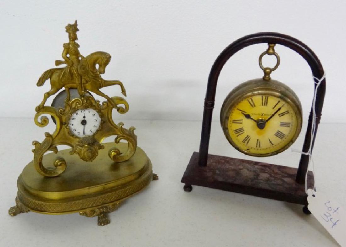Two Early Dresser Clocks (1 of 5)