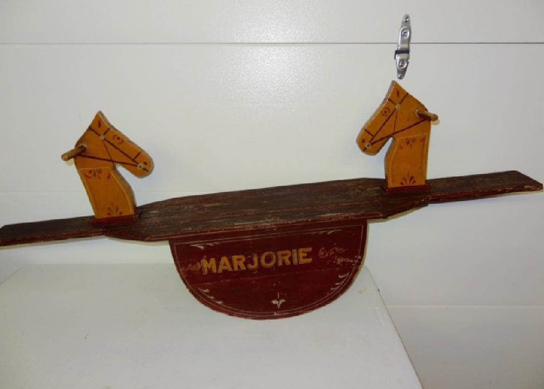 Early Child's Teeter Totter (1 of 6)