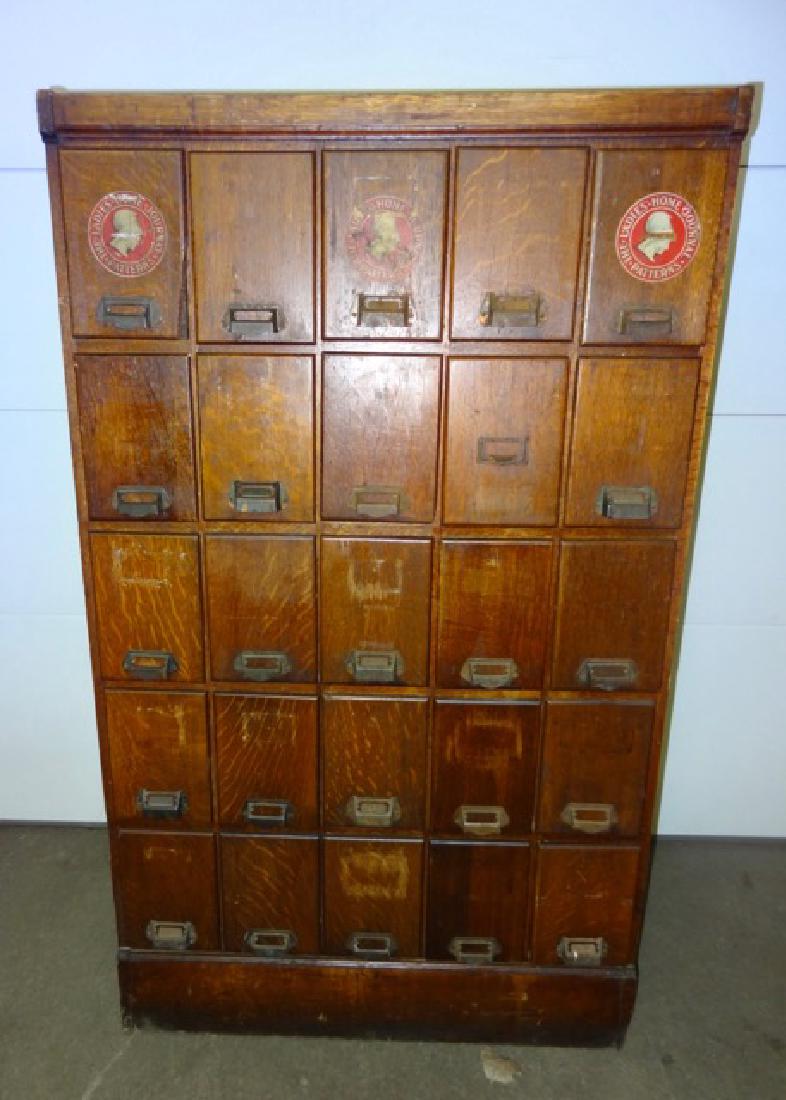 Oak Pattern Cabinet (1 of 5)