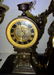 Large Ansonia 3Pc's Figural Clock Set - 6