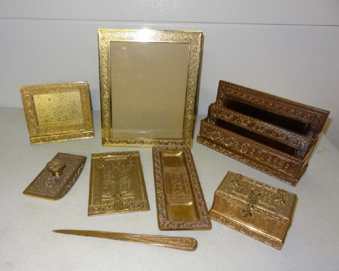 8 Pc. Tiffany Desk Set (1 of 7)