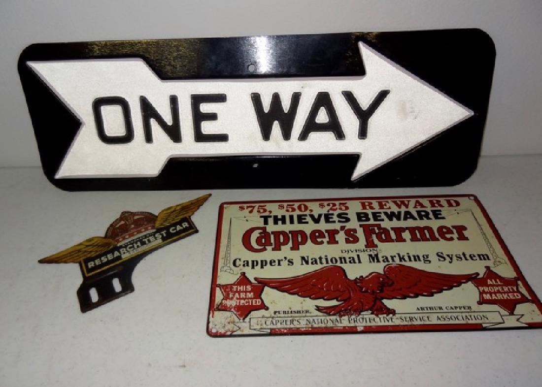 3 Old Advertising Signs (1 of 5)