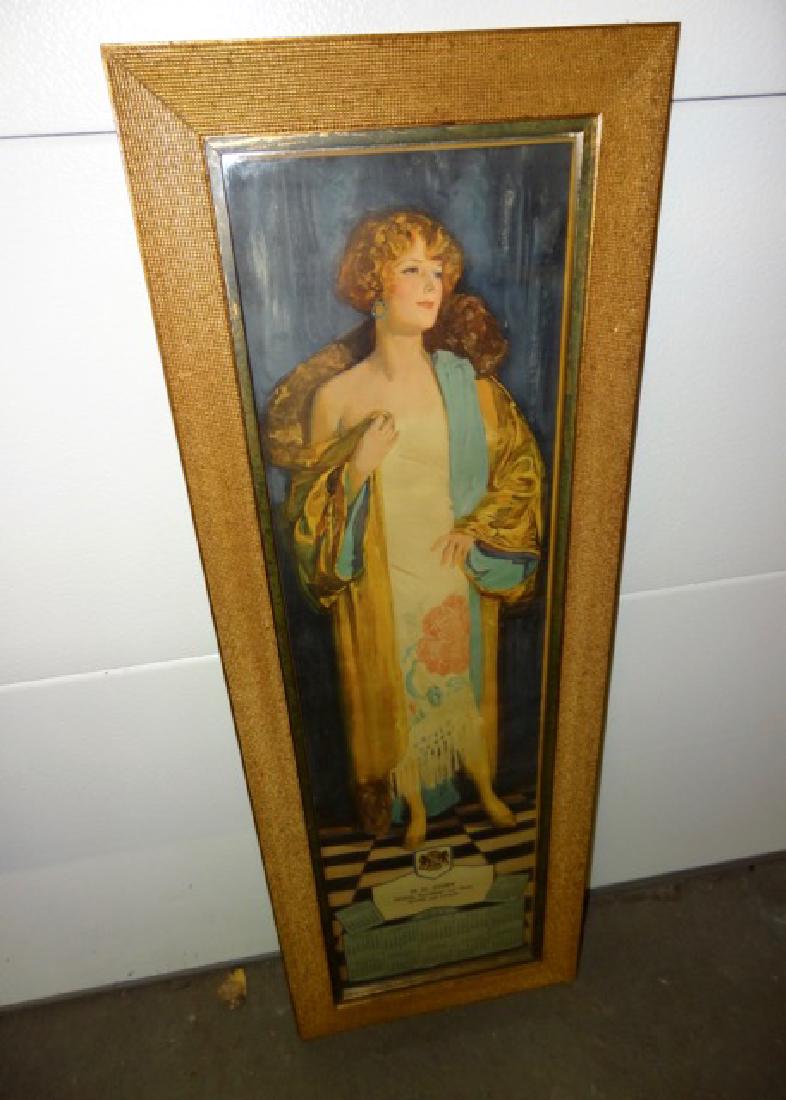 1927 Seltz Shoe Adv. Yard Long Calendar (1 of 3)