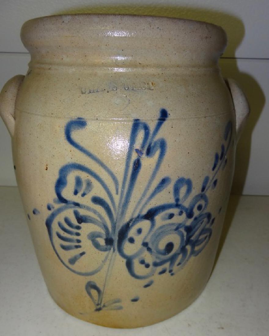 Whites Utica 2 Gallon Handled Crock (1 of 3)