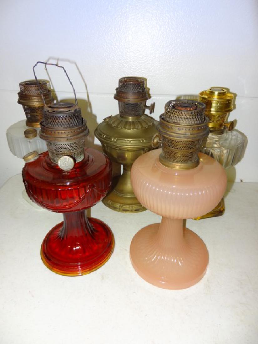 5 Aladdin Kerosene Lamps (1 of 5)