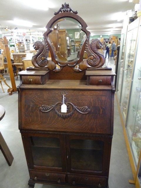 Oak Griffin Dropfront Desk (1 of 3)