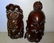 2 Large Oriental Cared Masks