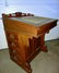 Victorian Captains Desk w/Gallery