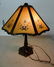Reverse Painted Panel Lamp