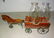 Toy Cream & Milk Horse Drawn Cart