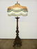 Carved Clawfoot Floor Lamp