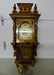 Large Free Swinging Art Neuveau Style Wall Clock