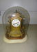 Glass Domed French Bronze Mantle Clock