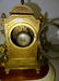 Glass Domed French Bronze Mantle Clock - 3