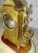 Glass Domed French Bronze Mantle Clock - 4
