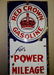 Red Crown Gasoline Porcelain Thermometer - 2