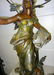 Fabulous Large Pair of Moreau Figural Lamps - 5