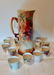 Large Limoge Lemonade Set with 10 original glasses