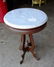 Round Victorian top Marble Table