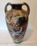 Large Japanes Vase with Blue Birds