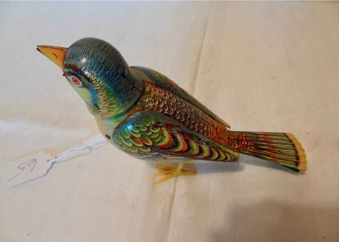 German Kohler Wind up Bird: 8" Long, Wind-up works just needs oil