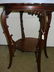 Carved Mahogany Lamp Table - 3