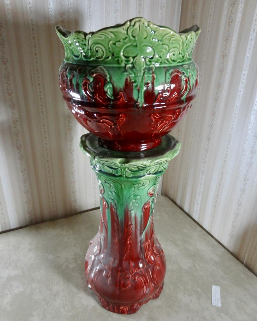 Red & Green Jardenier (1 of 1)