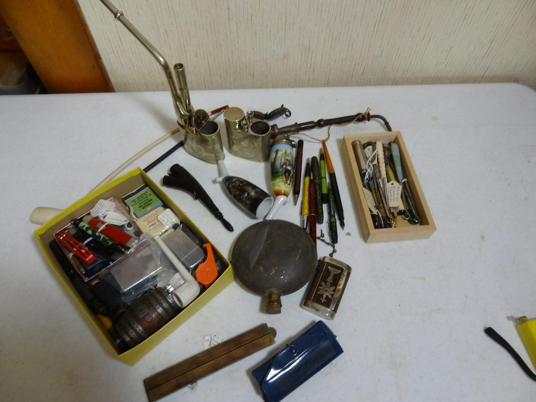 lot of misc. pens,pipes,knives and other (1 of 4)
