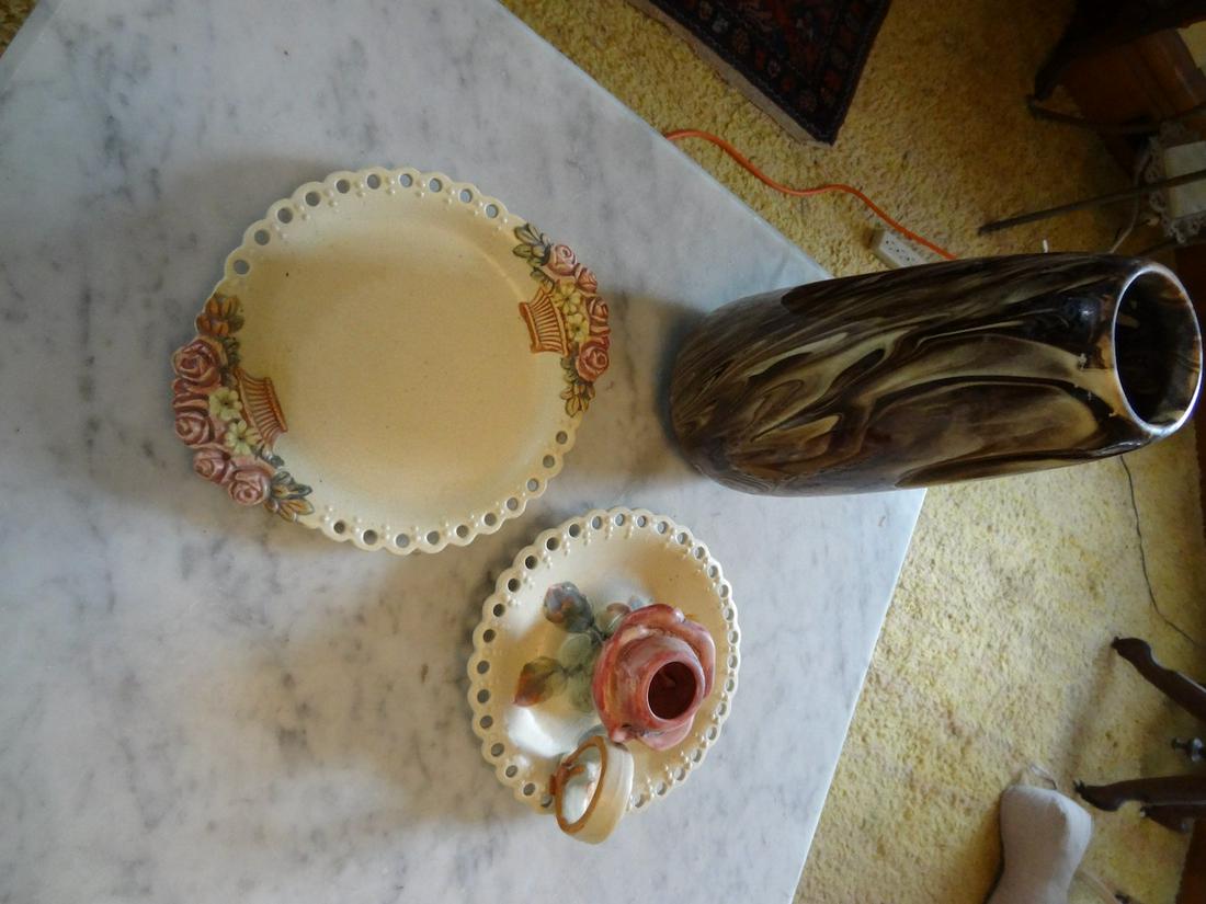3 pieces of Weller Pottery (1 of 4)