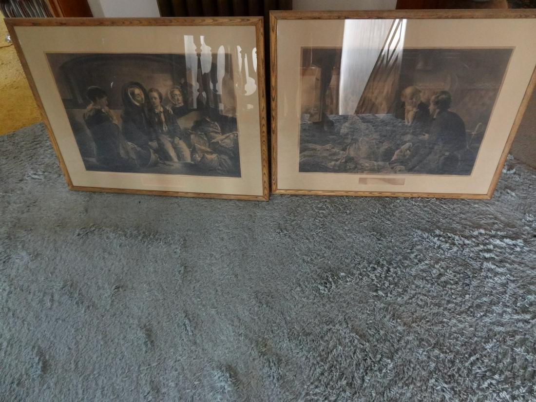 2 large early engravings (1 of 3)