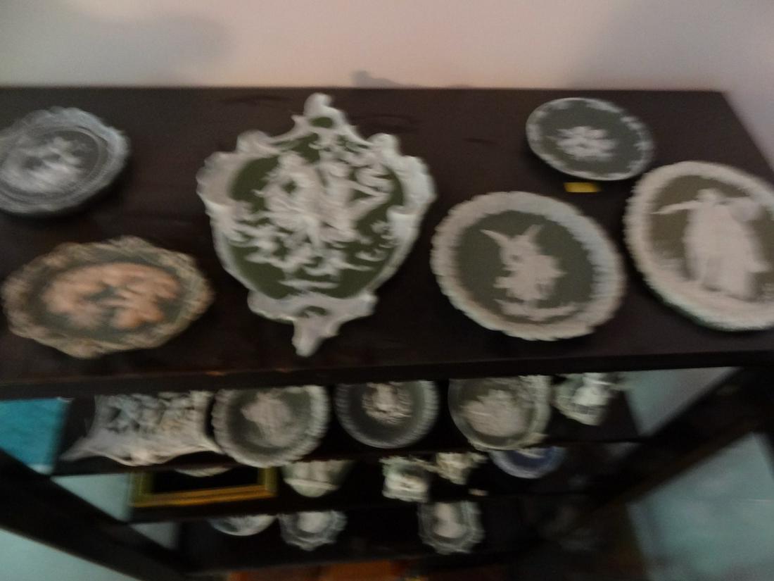 7 Jasper ware plaques (1 of 4)