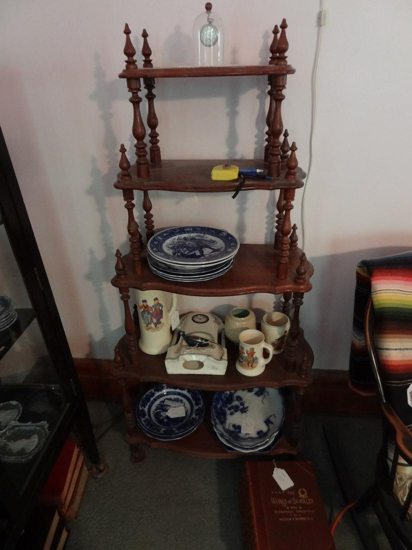 Victorian 5 tier What-Not shelf (1 of 1)
