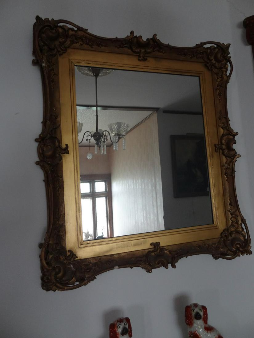 Large Gilded mirror (1 of 4)