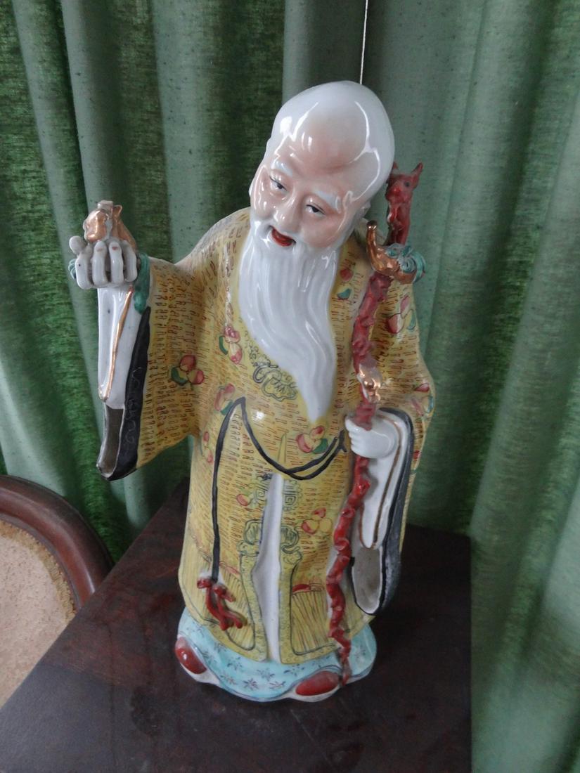 Large hand painted Buddah (1 of 4)