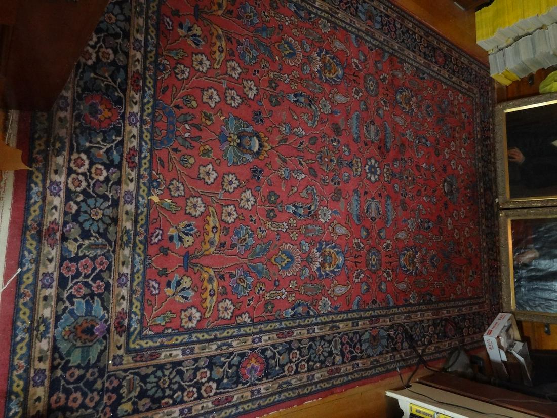 large machine made oriental rug (1 of 3)