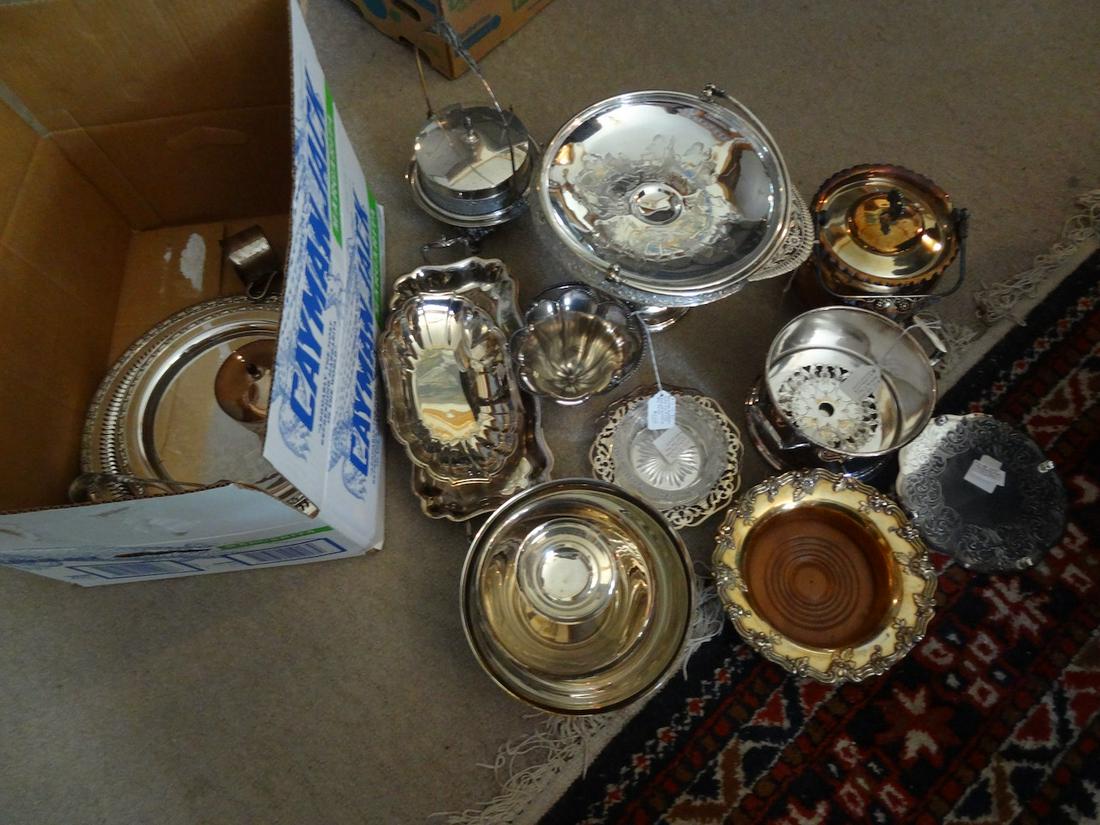 Large lot of silverplate flatware (1 of 4)