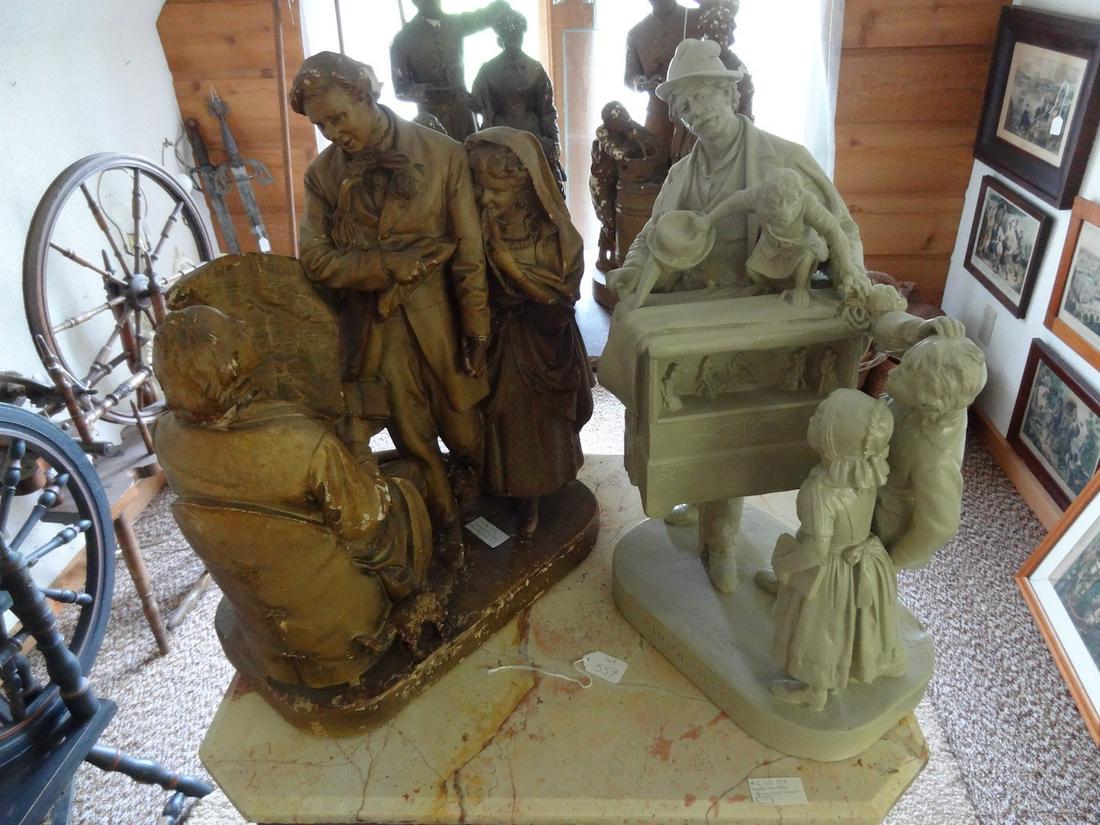 2 John Rogers groups/sculptures (1 of 3)