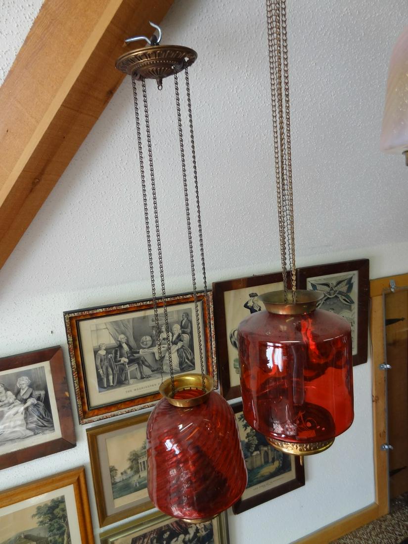2 Victorian Cranberry Hall Lights (1 of 2)