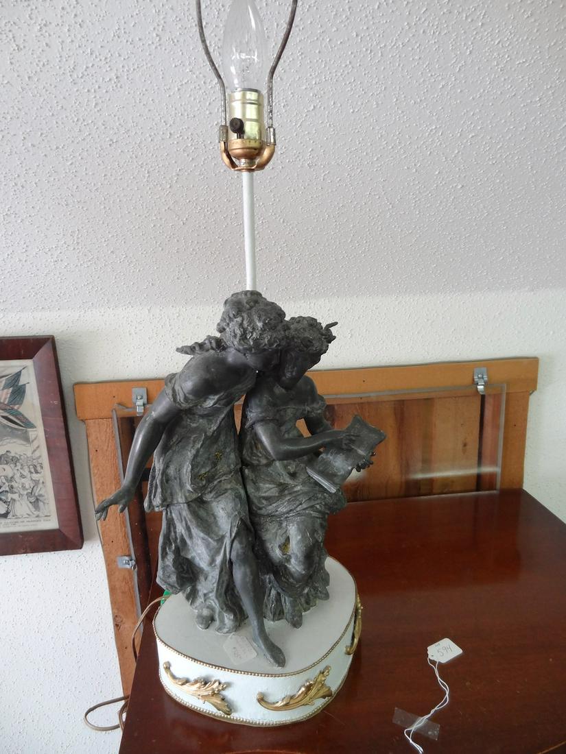 Double Figural Lamp (1 of 2)