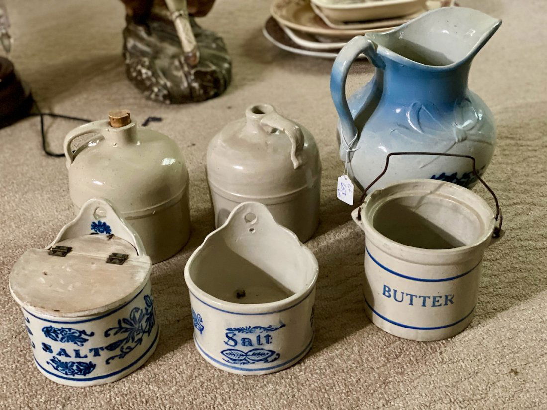 6 pcs of redwing pottery (1 of 5)