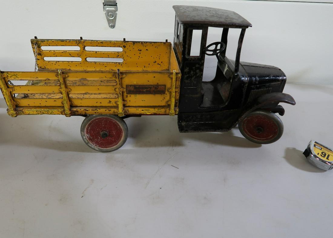 Large Buddy L Truck: 26" Long X 12" X 8" Wide