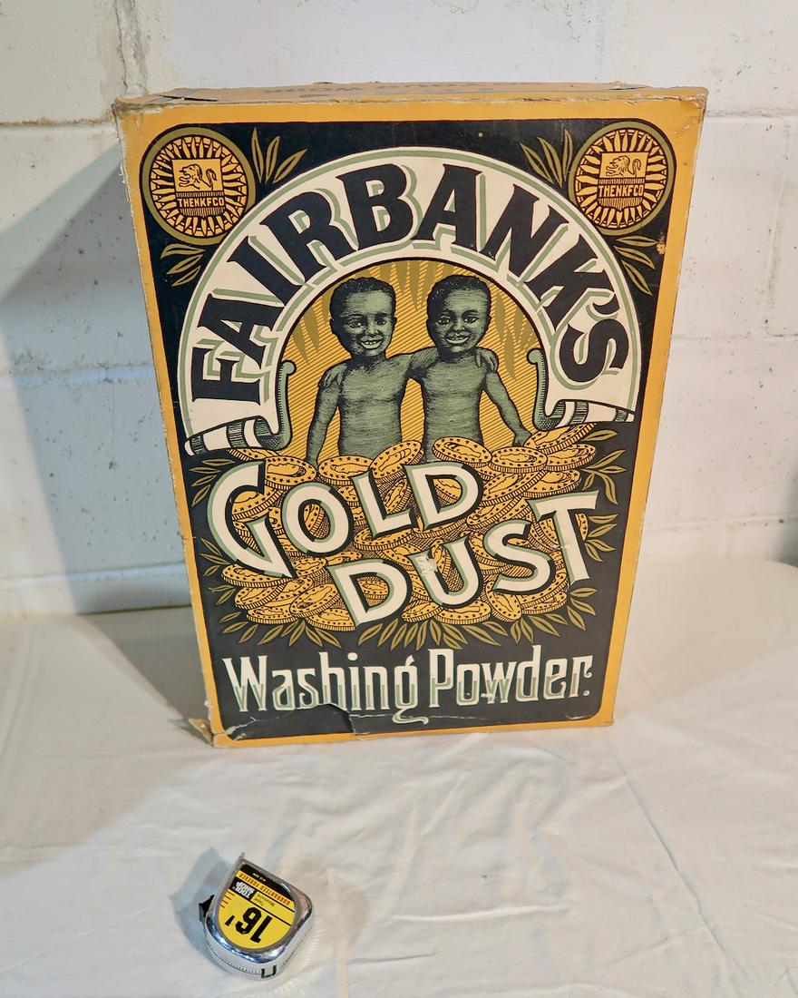 Fairbanks Gold Dust Washin Powder Large Store Box: 14" X 20" X 8"